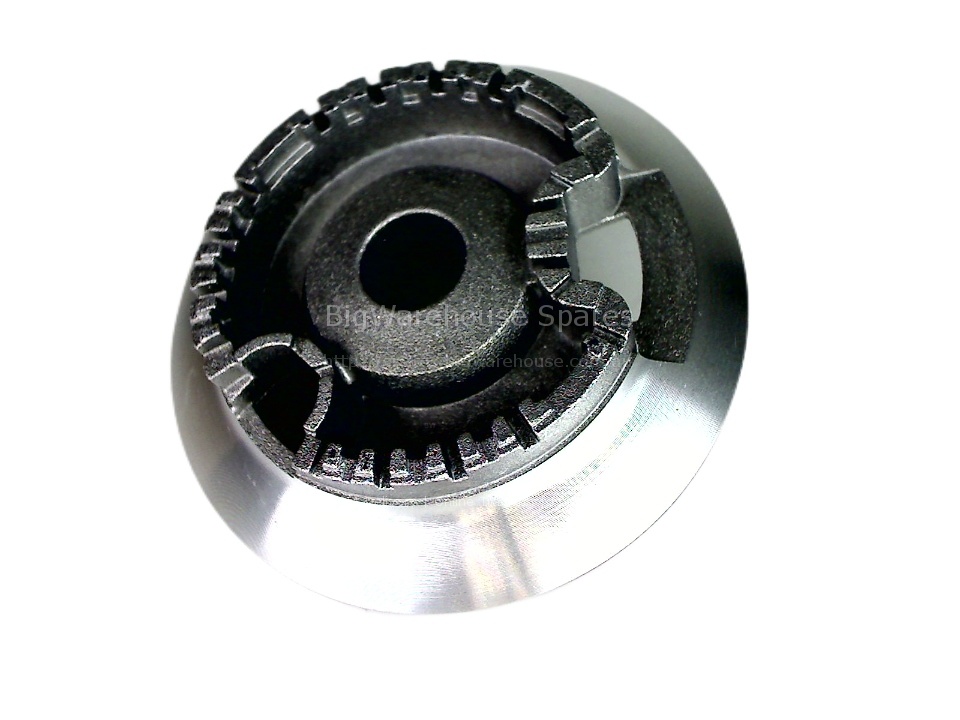 Falcon Gas range + electric oven Falcon 110DF 6404 burner flame