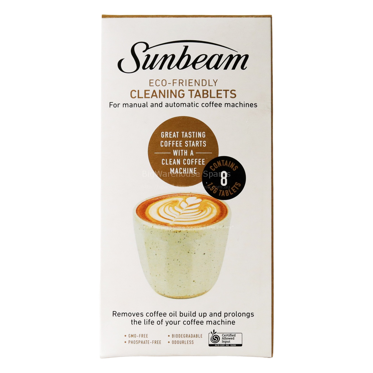SUNBEAM COFFEE MACHINE EMM5400BK espresso machine cleaning tablets